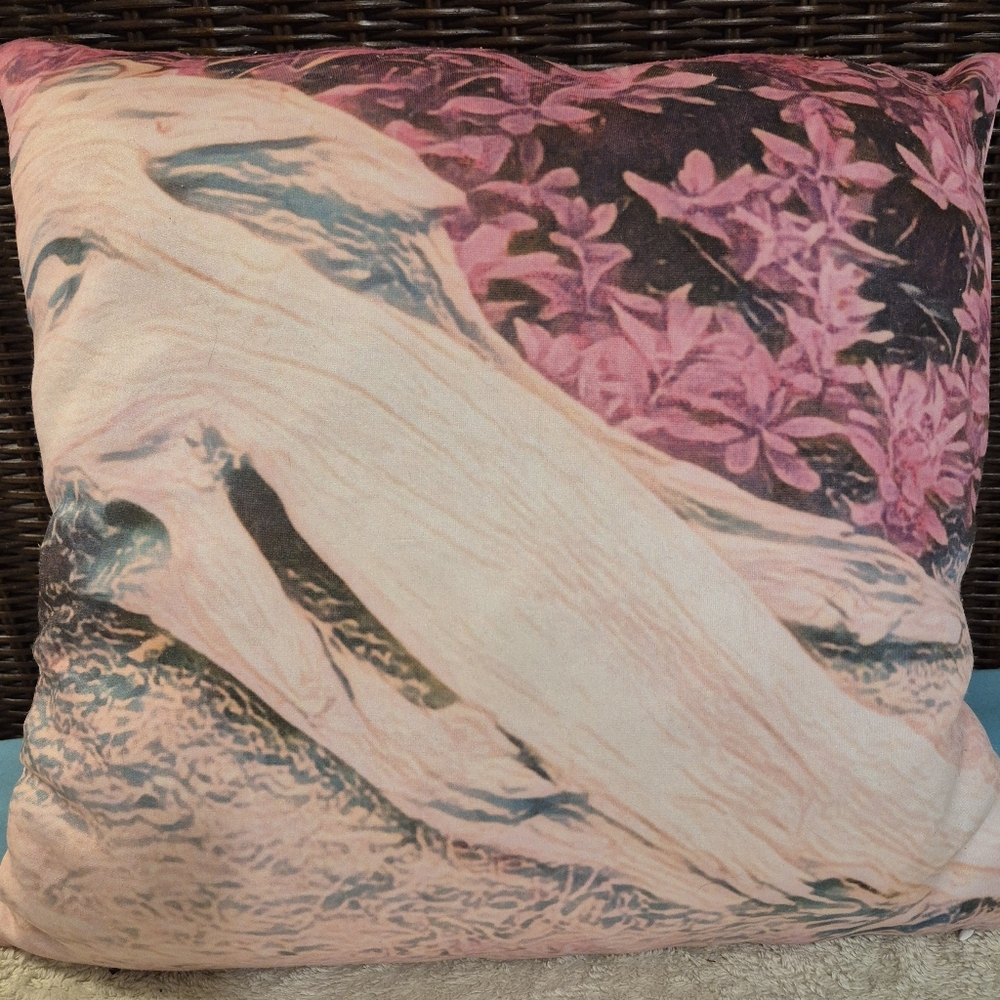 My Original One Of A Kind Pillow Design "Old Man Snoring"